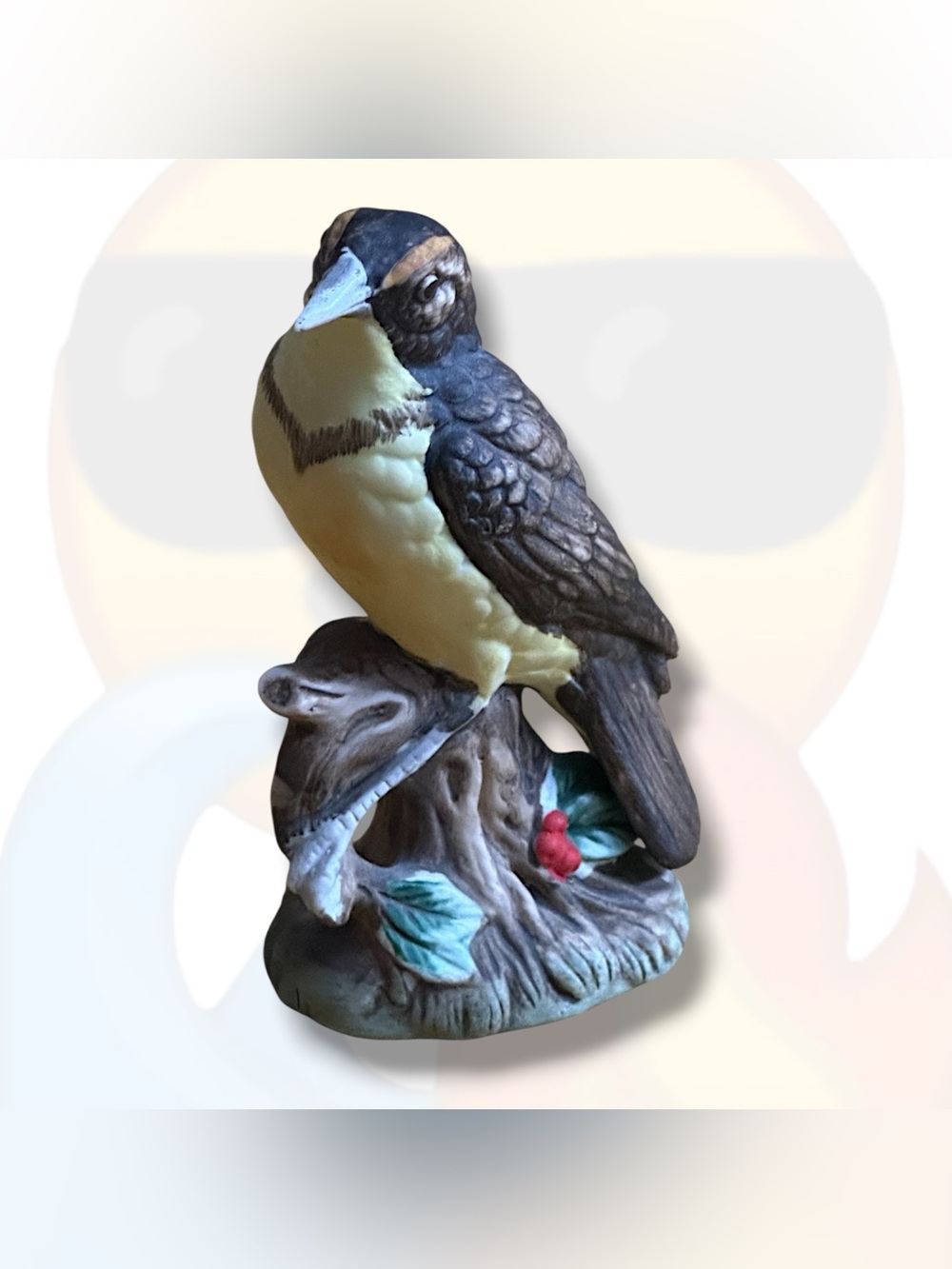 Vintage Meadowlark Bird Figurine